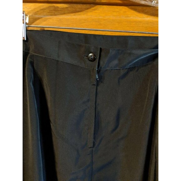 Bedford Fair Sz 26W Black long Skirt Party Formal Adjustable Waist Womens Plus - Picture 4 of 6